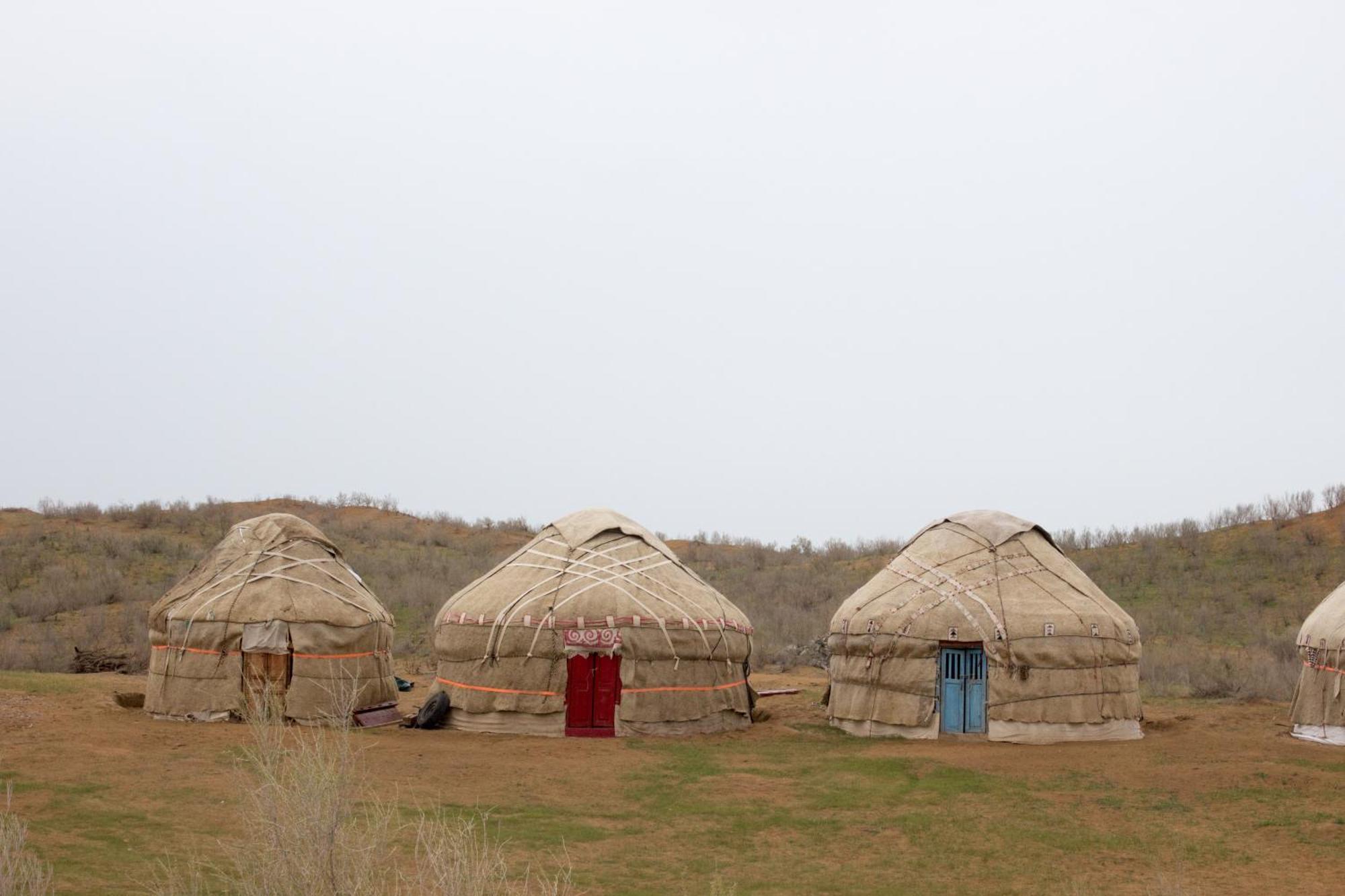 Authentic Uzbek Yurt Camp Eco-Friendly Hotel Nurota Luaran gambar