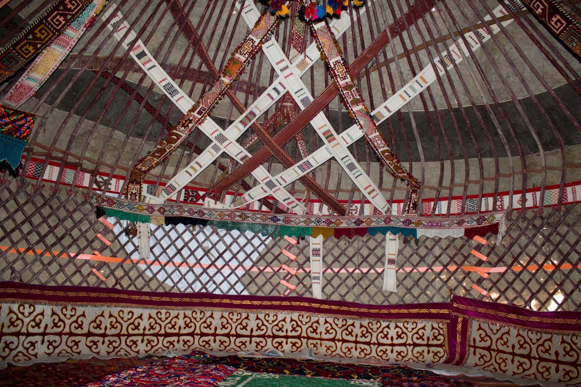 Authentic Uzbek Yurt Camp Eco-Friendly Hotel Nurota Luaran gambar