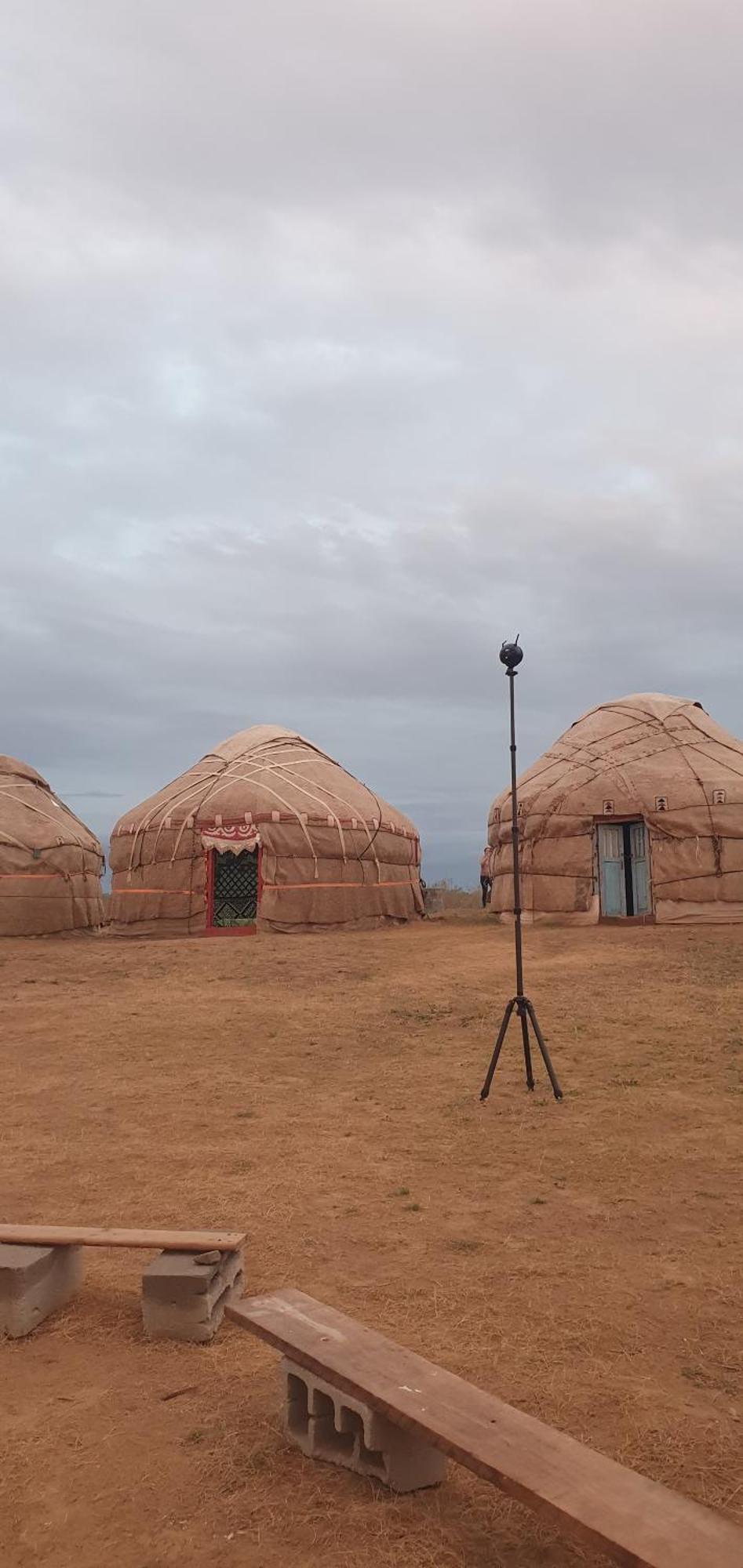 Authentic Uzbek Yurt Camp Eco-Friendly Hotel Nurota Luaran gambar